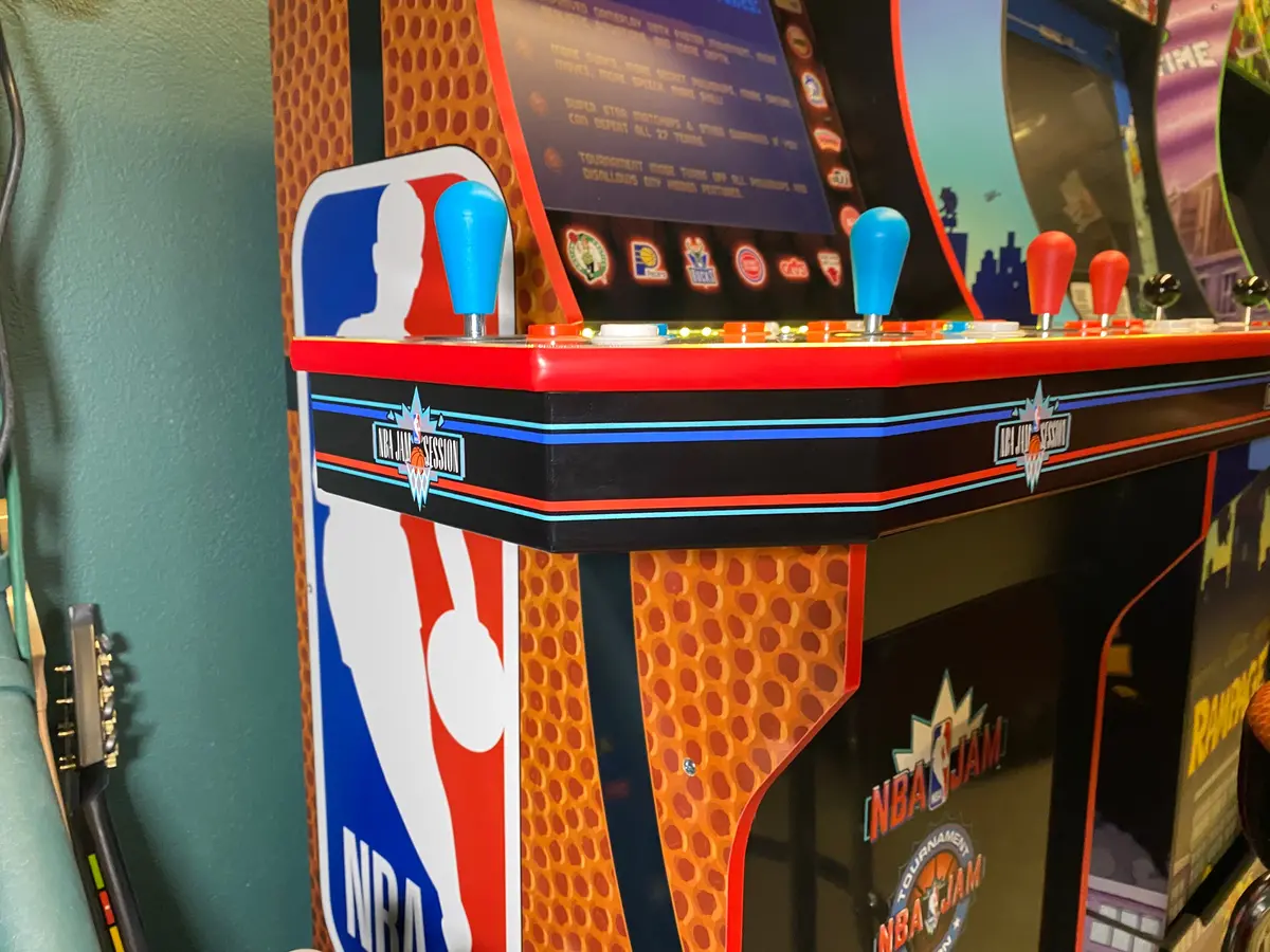 Arcade 1Up Nba Jam Front Control Panel Filler 1