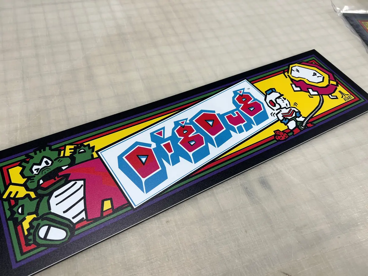 Blemishville Dig Dug Marquee 1
