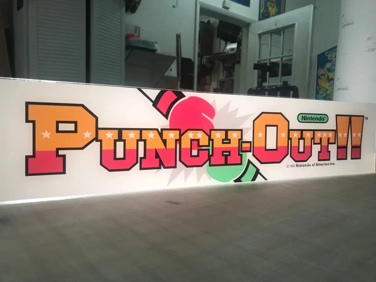 Nintendo Punch Out Marquee 1