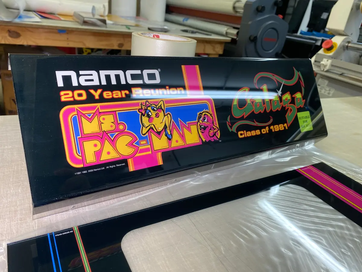 Ms. Pacman / Galaga Anniversary Cabaret- Full Art Set 1
