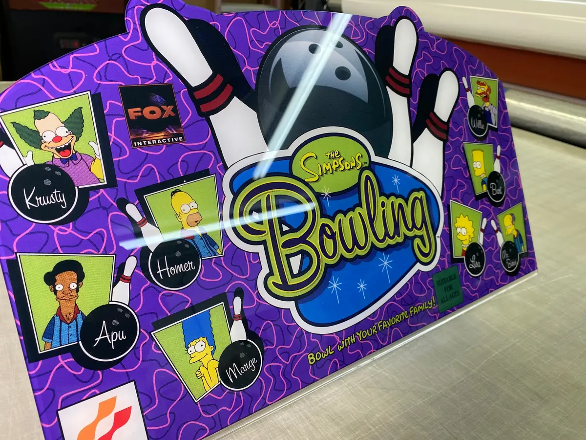Arcade 1Up Simpson’S Bowling Topper 1