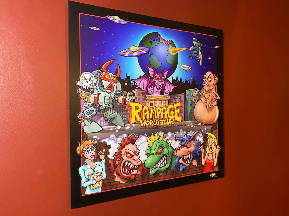 Rampage World Tour Wall Art 1