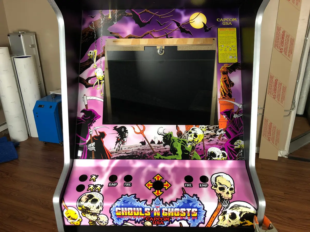 Ghouls N Ghosts Custom Front Art 1