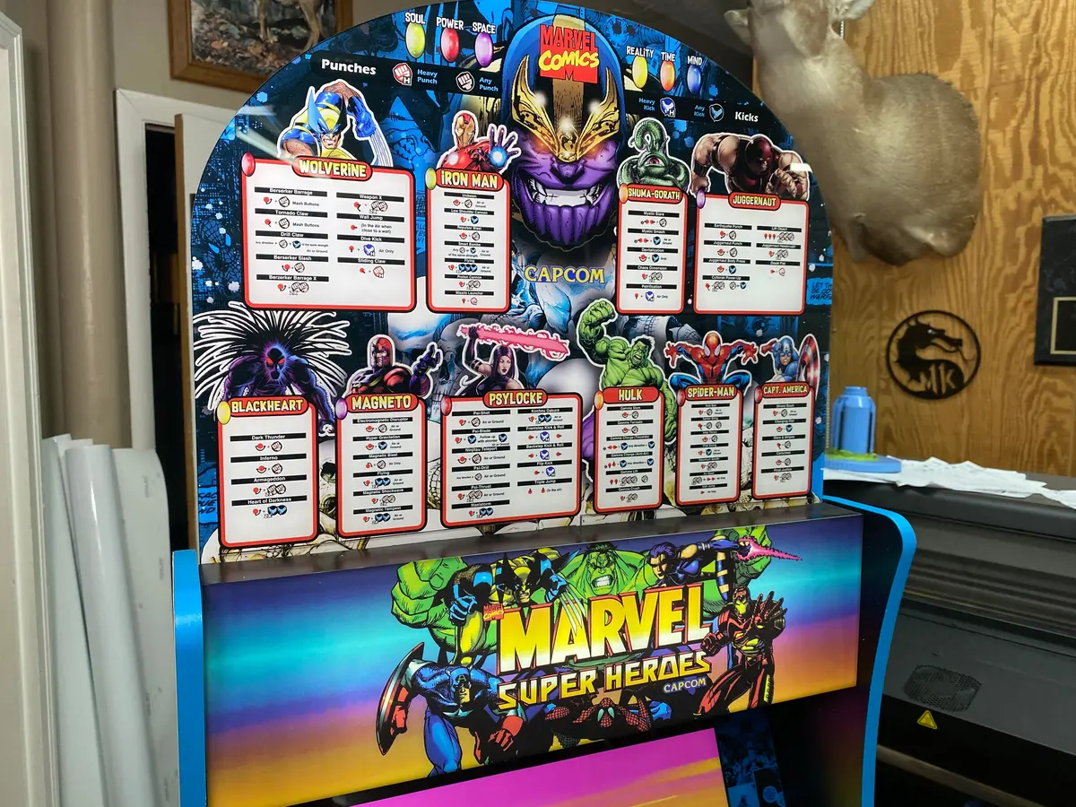 Arcade 1Up Marvel Super Heroes Topper 1