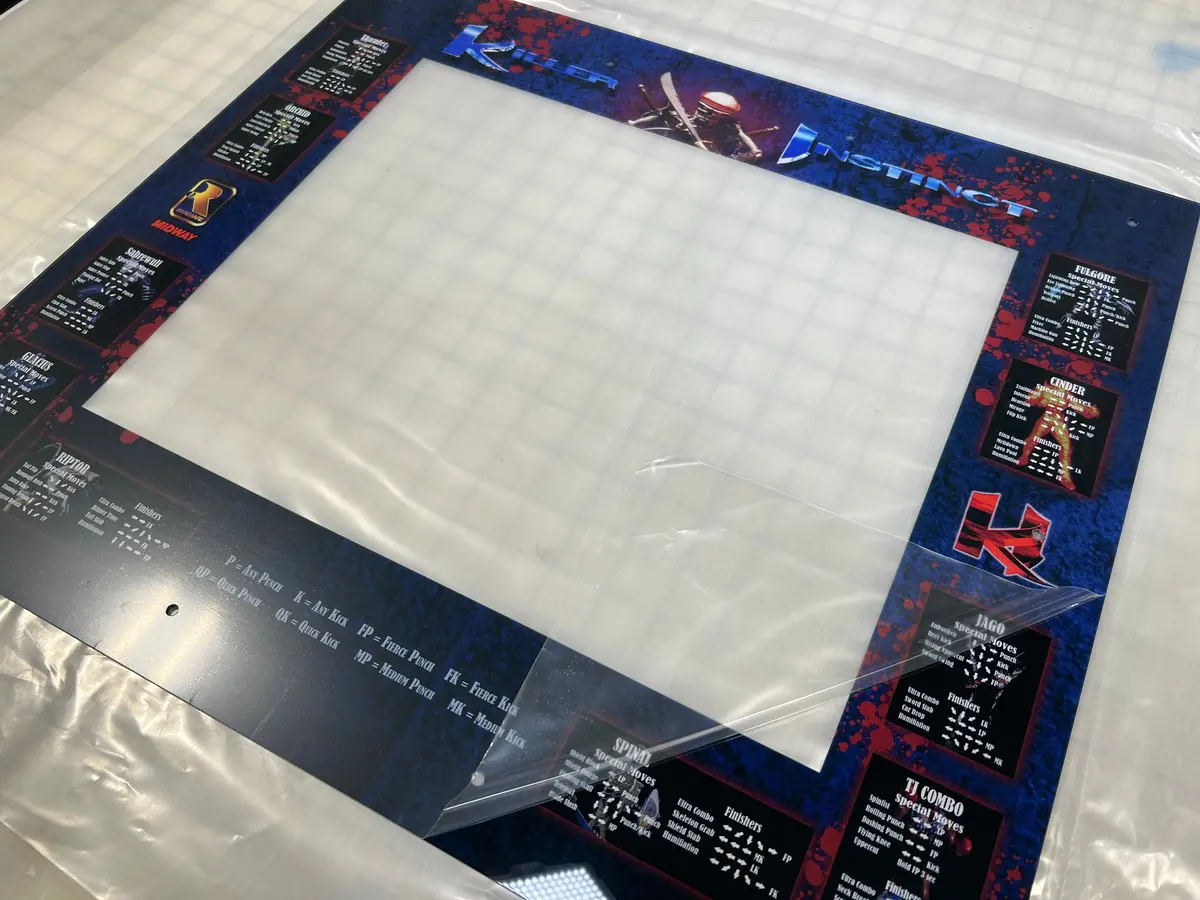 Arcade 1Up Pro Killer Instinct Bezel 1