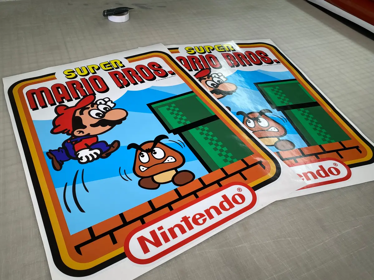 Super Mario Brothers Custom Side Art 1