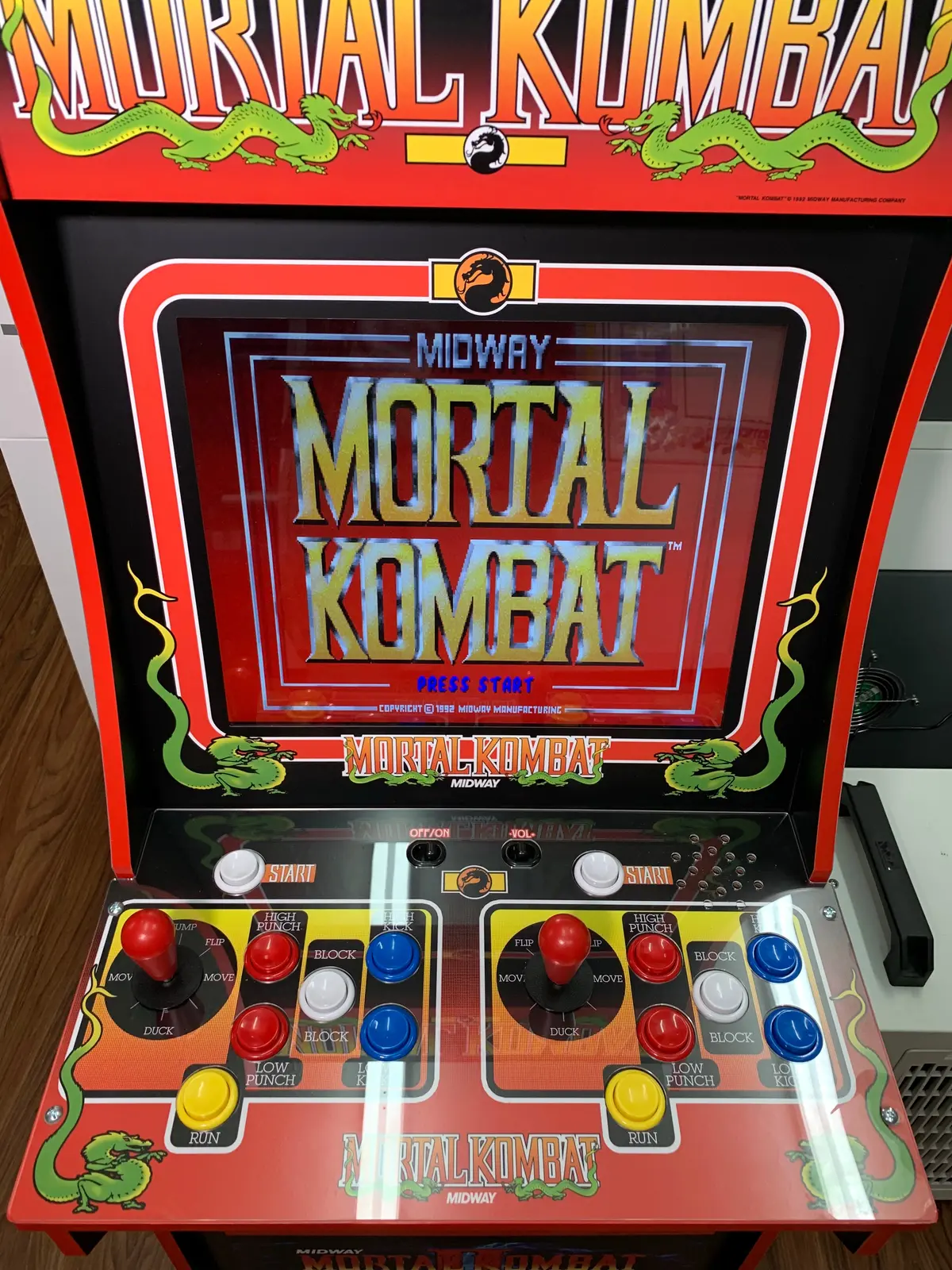 Mortal Kombat 1 Bezel- Arcade 1Up 1