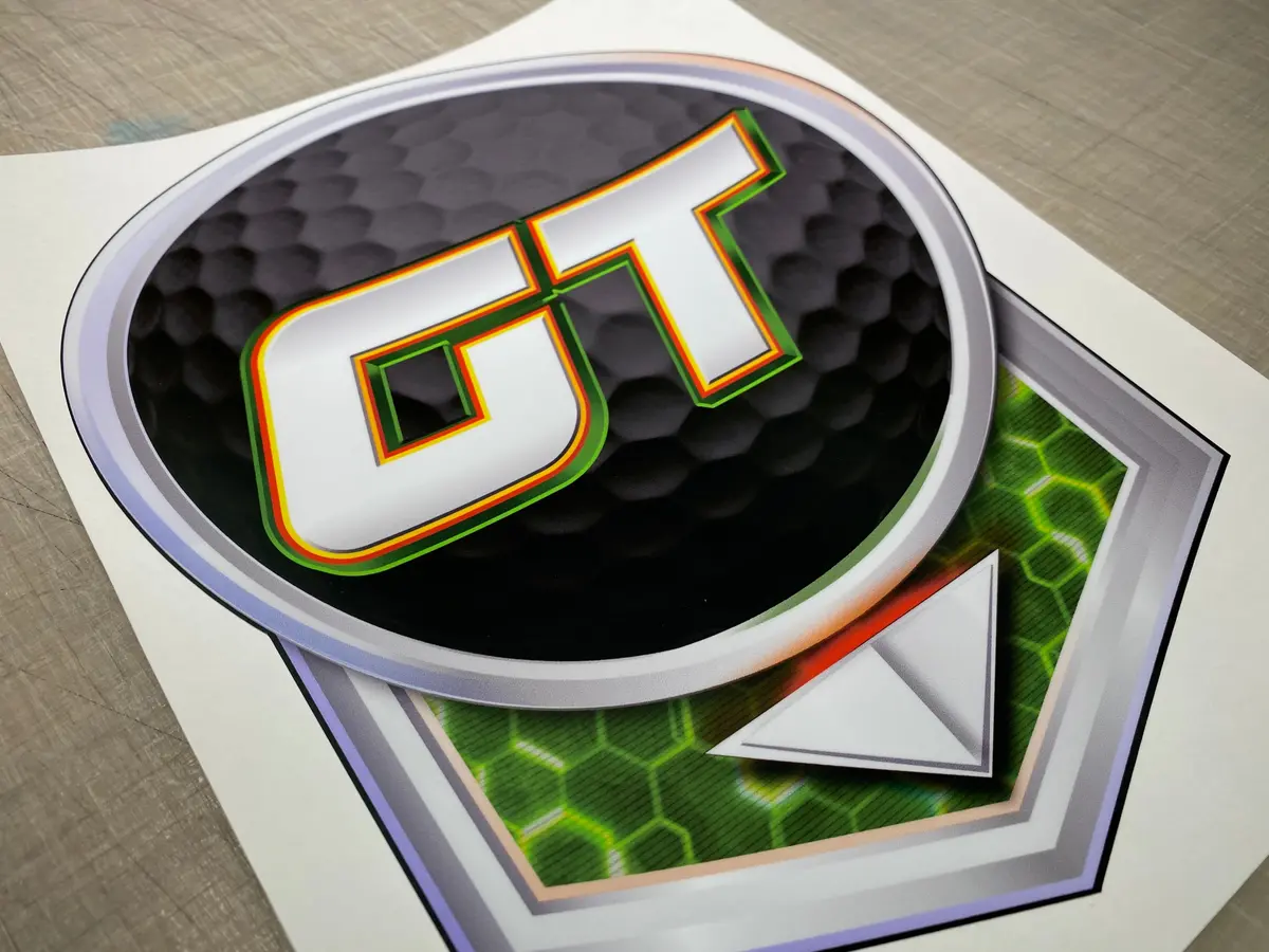 Golden Tee 2020 Front Decal 1
