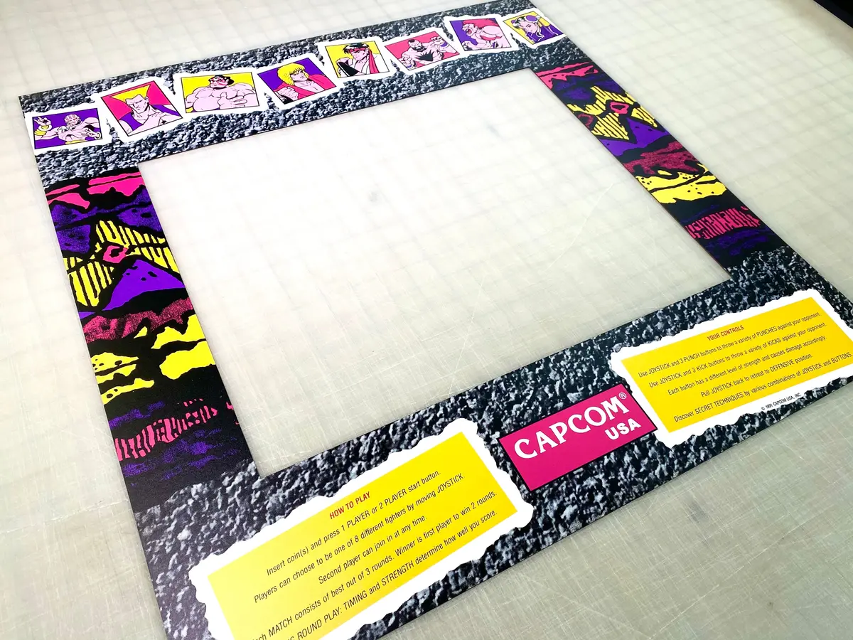 Street Fighter 2 World Warrior Bezel 1