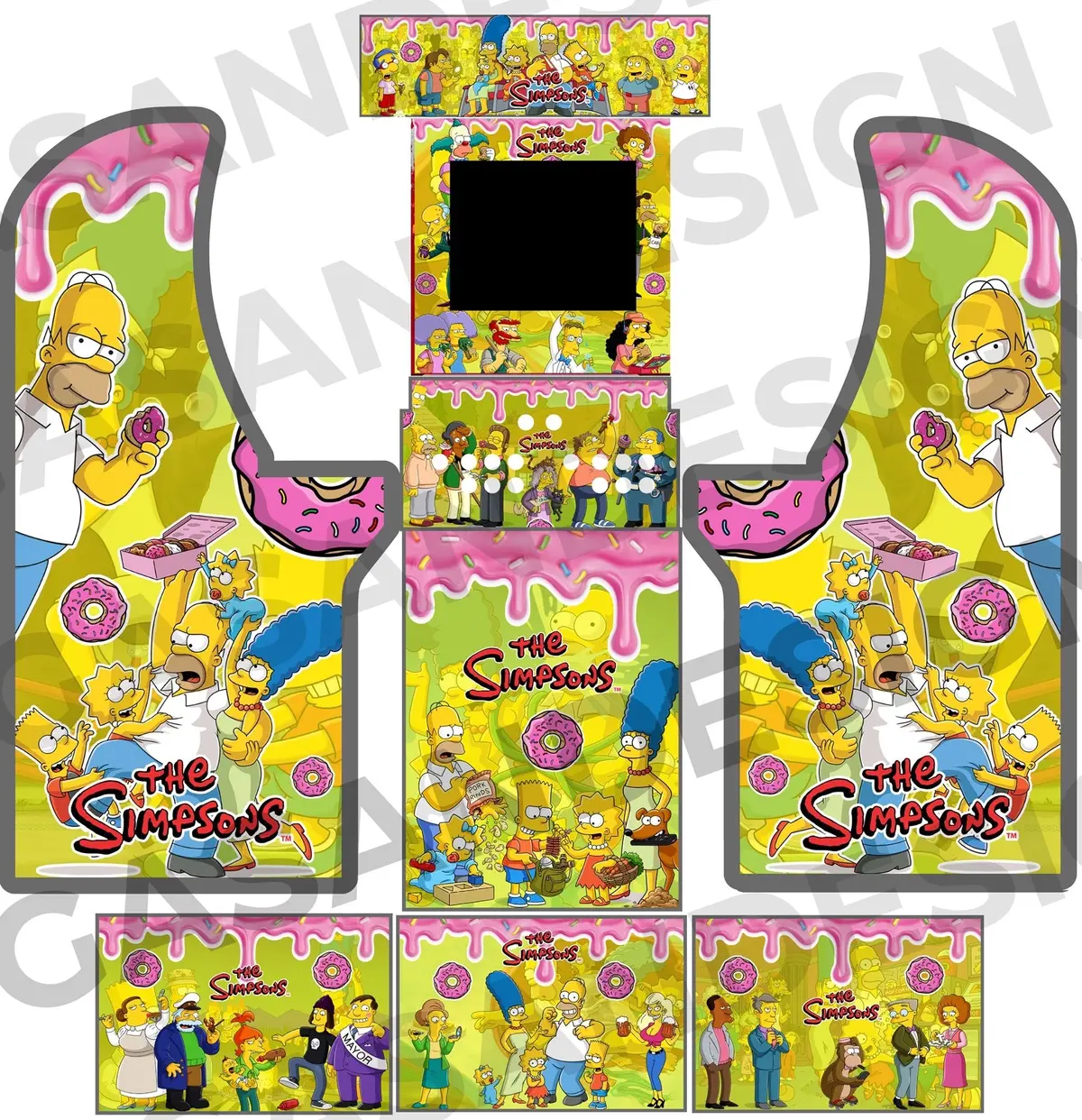 Arcade 1Up Simpsons 1