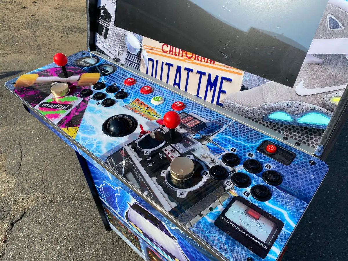 Legends Ultimate Back To The Future Control Panel Overlay 1
