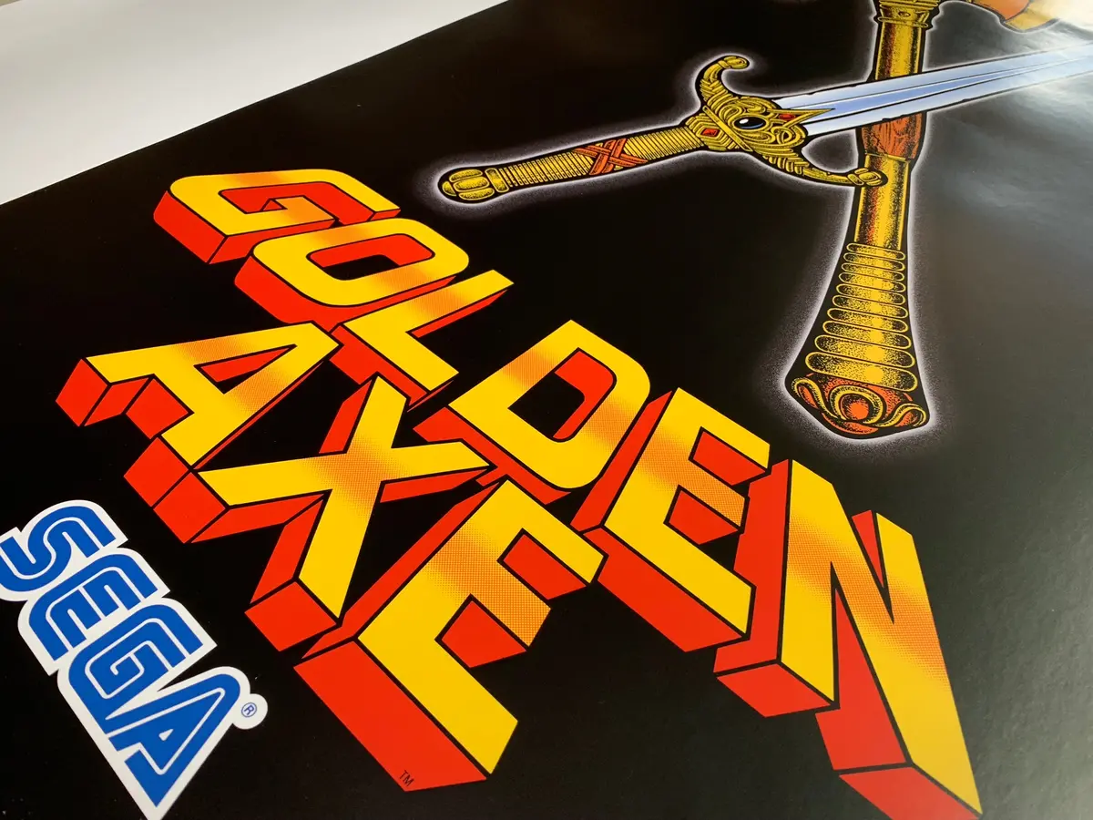 Golden Axe  Side Art 1