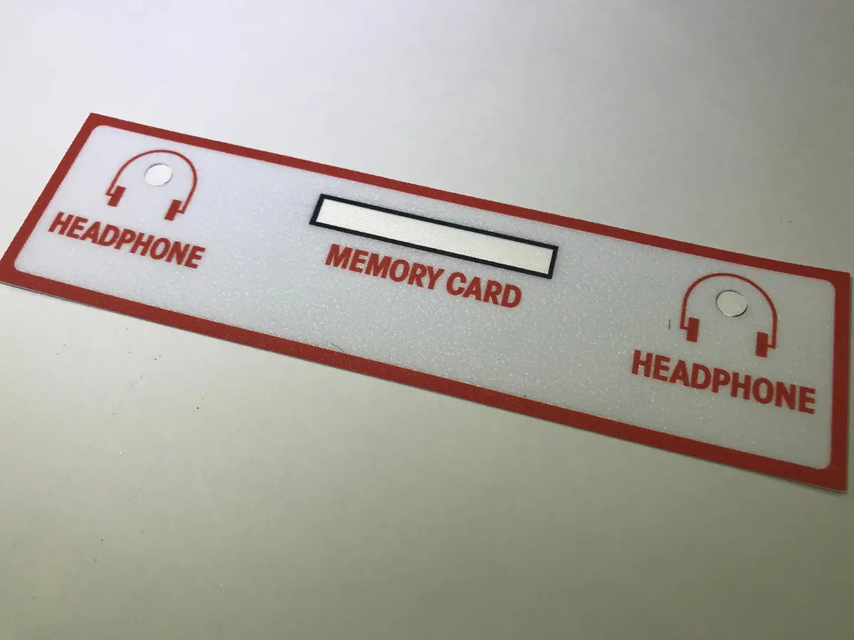 Neo-Geo Memory Card And Head Phone Decal 1