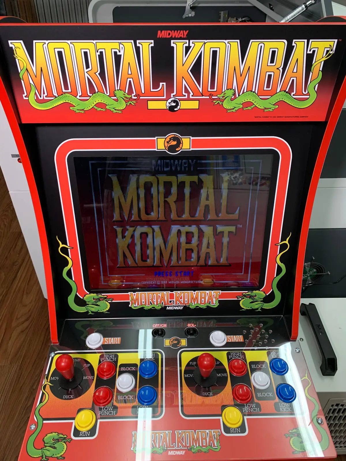 Mortal Kombat 1 Arcade 1Up Marquee 1