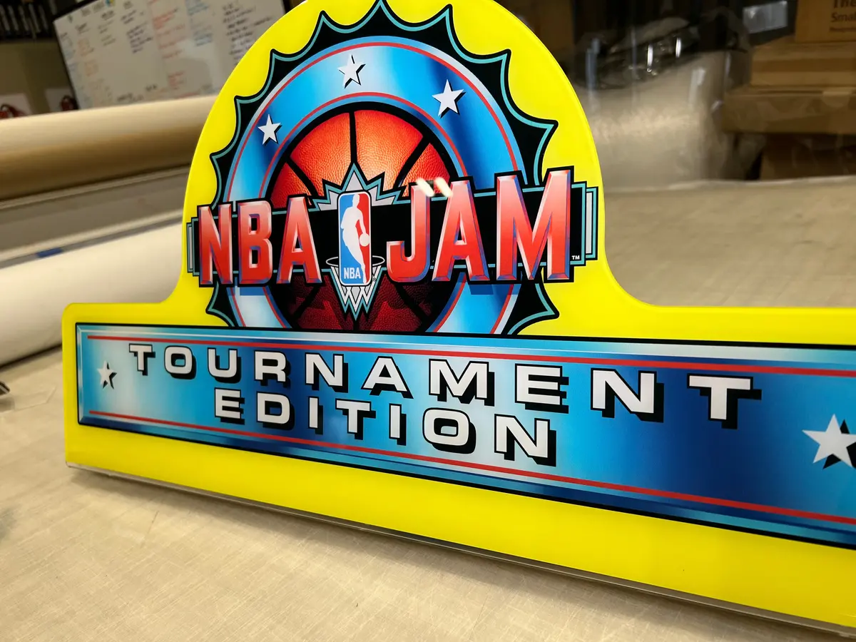 Midway Nba Jam Full Size Topper 1