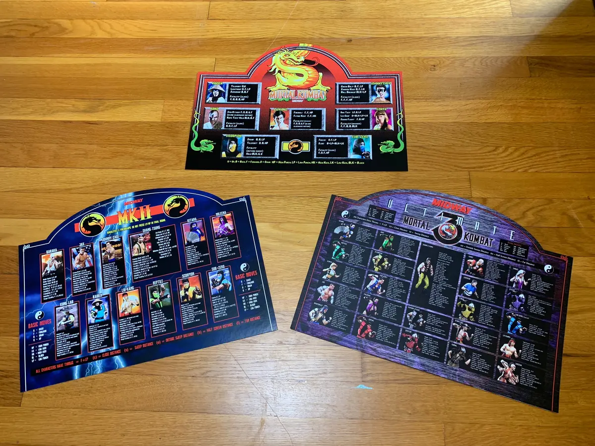 Mortal Kombat Topper Bundle For Arcade 1Up 1