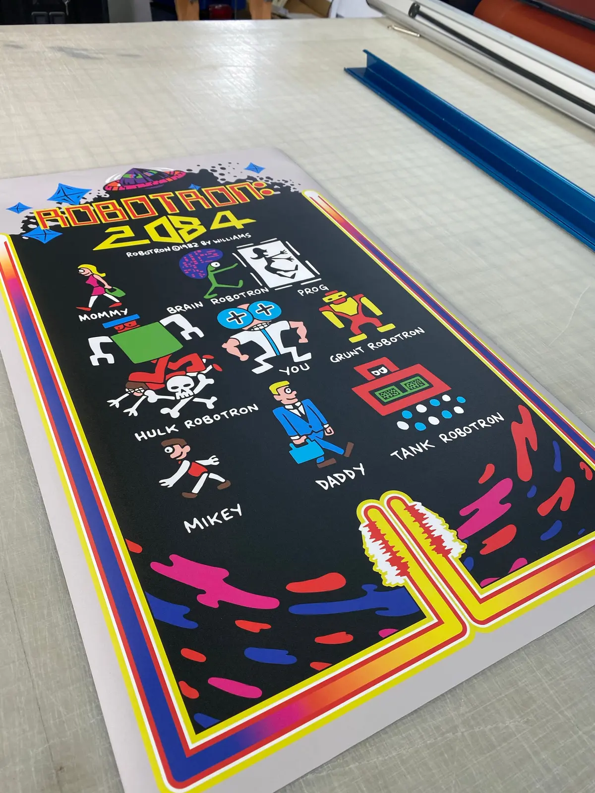 Robotron Custom Sign 1