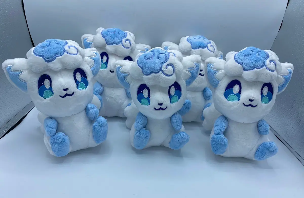 Mythical Ice Fox Plush 1