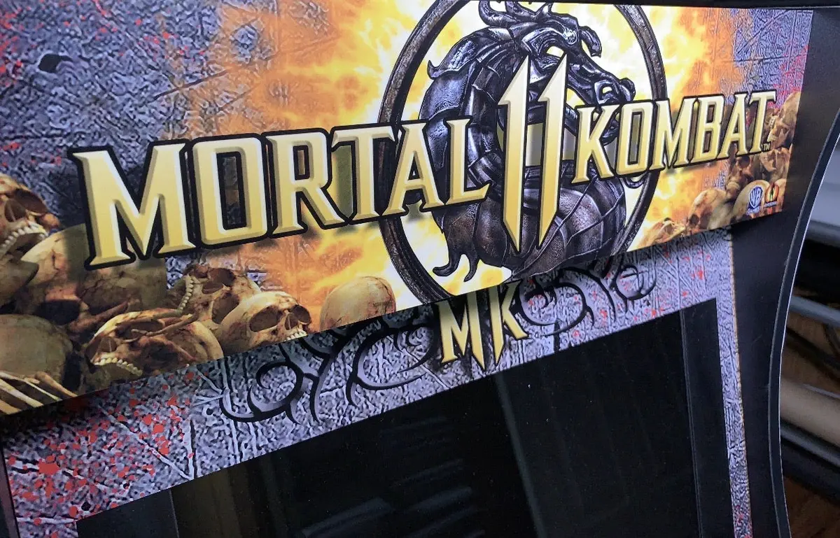 Arcade 1Up Mortal Kombat 11 Marquee 1