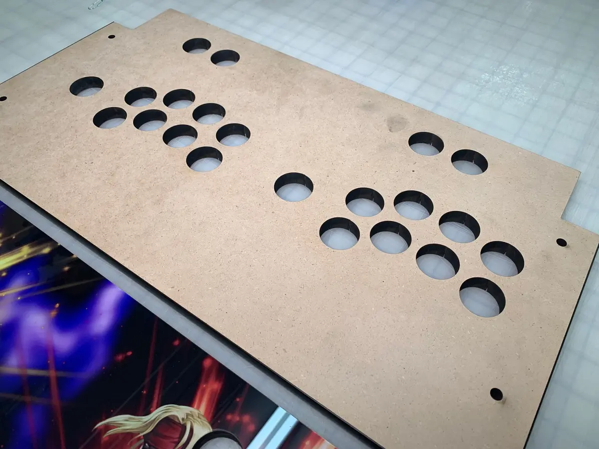 Arcade 1Up Mdf Control Panel 1