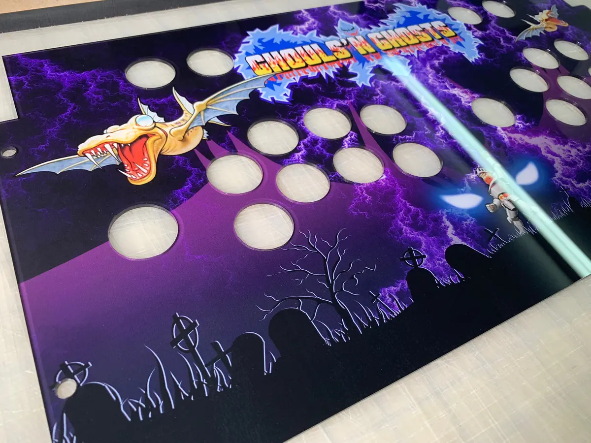 Ghouls N Ghosts Cpo Arcade 1Up 1
