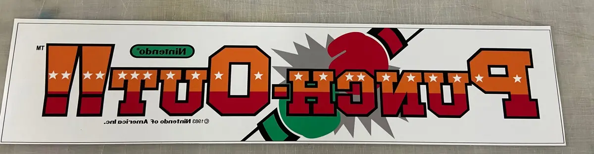 Nintendo Punch Out Marquee 1