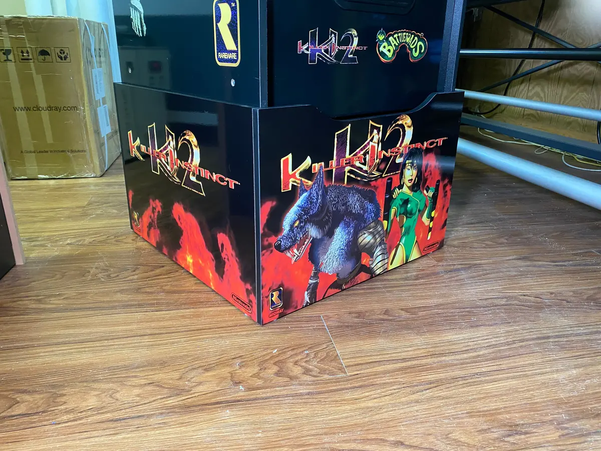 Arcade 1Up Killer Instinct 2 Riser Art 1
