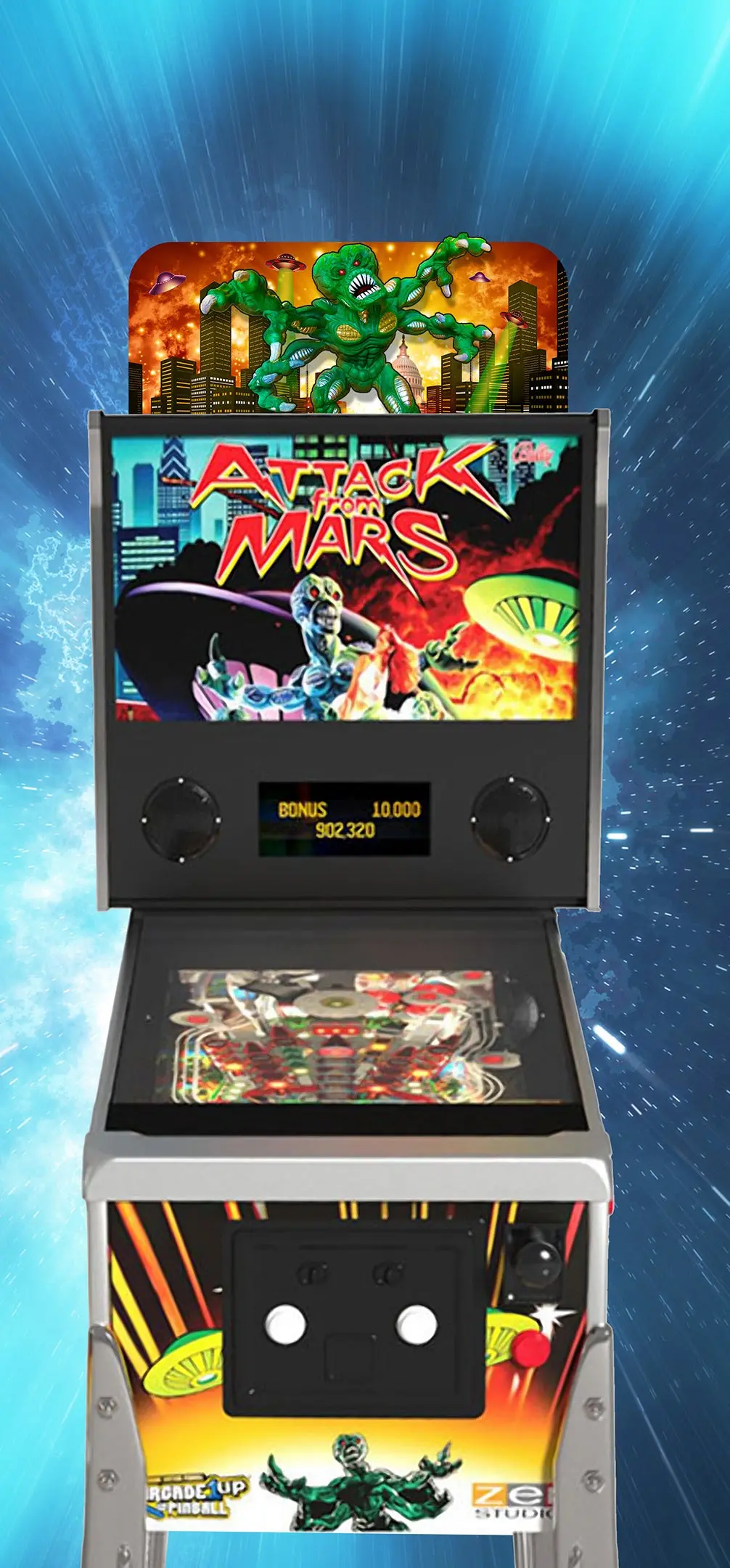 Arcade 1Up Attack From Mars Topper 1