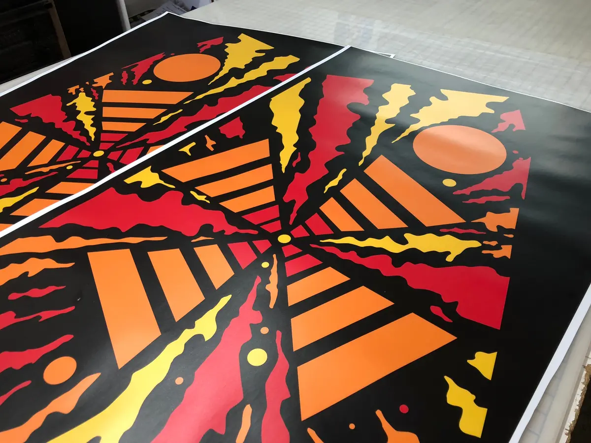 Gyruss Side Art 1