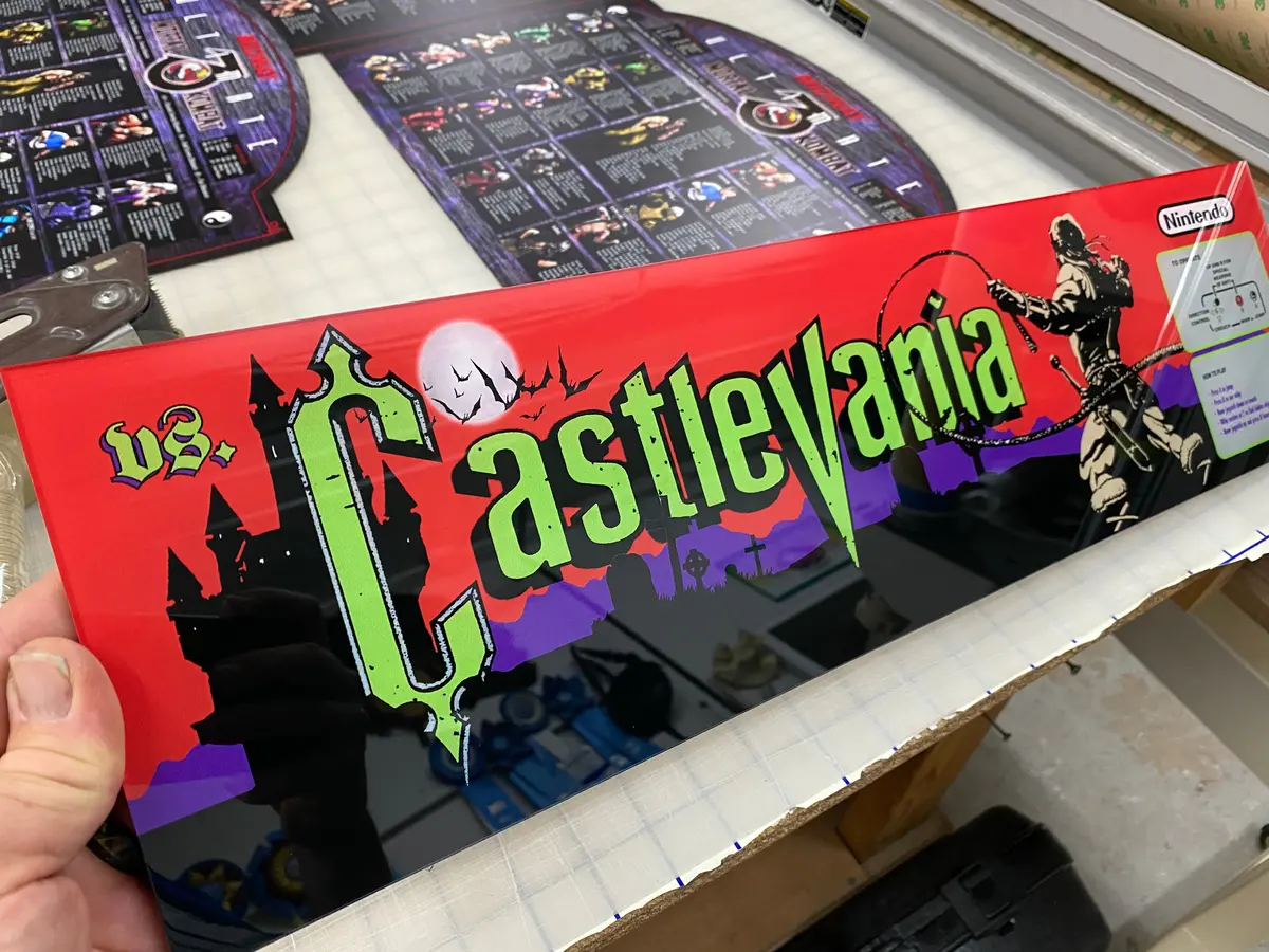 Castlevania Custom Marquee Option 2 1