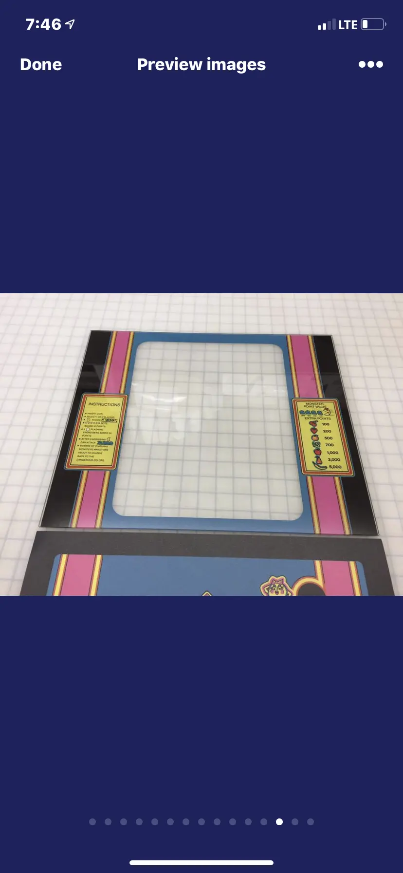 Ms Pacman Cabaret Bezel 1