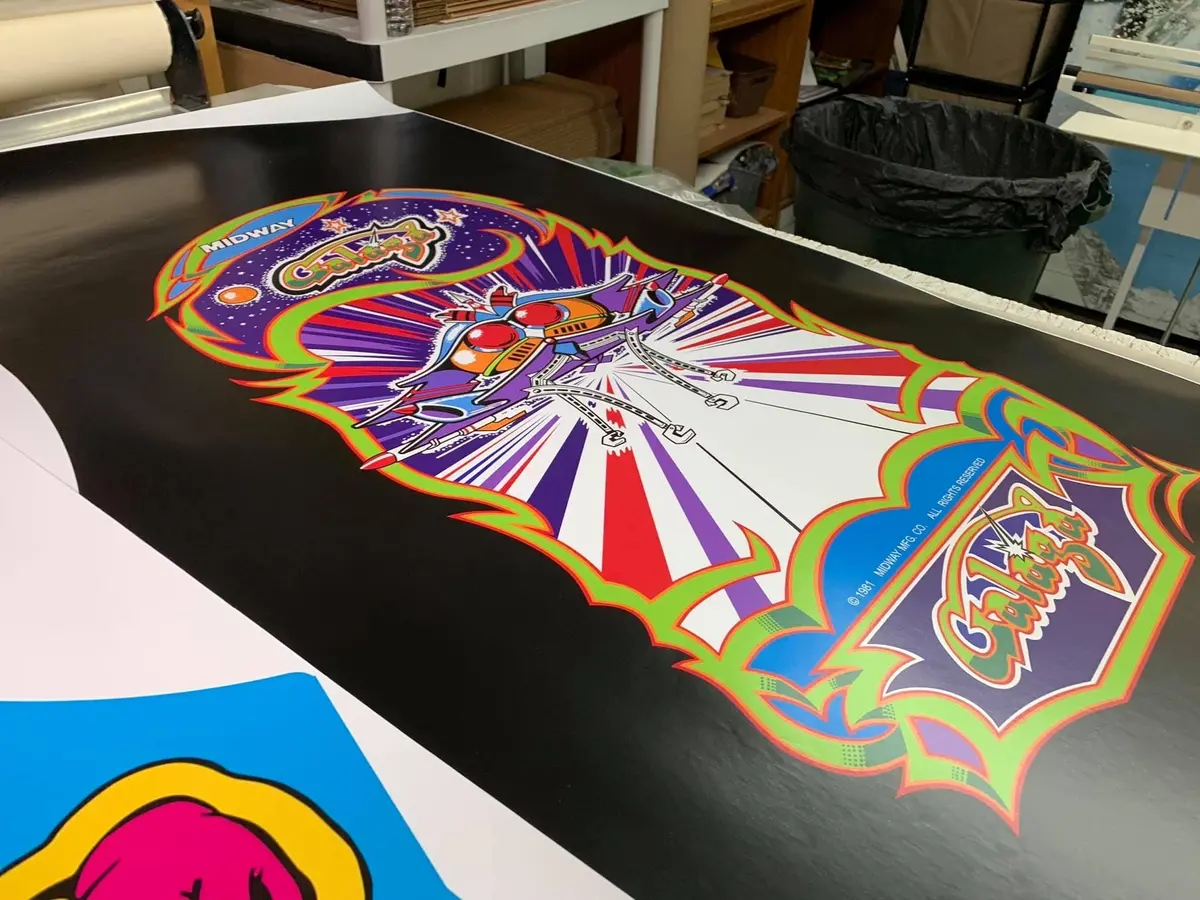 Ms Pacman/Galaga Anniversary  Sides & Front 1