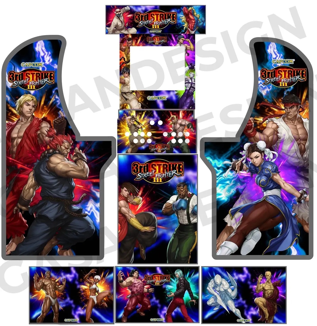 Arcade 1Up Street Fighter 3 1
