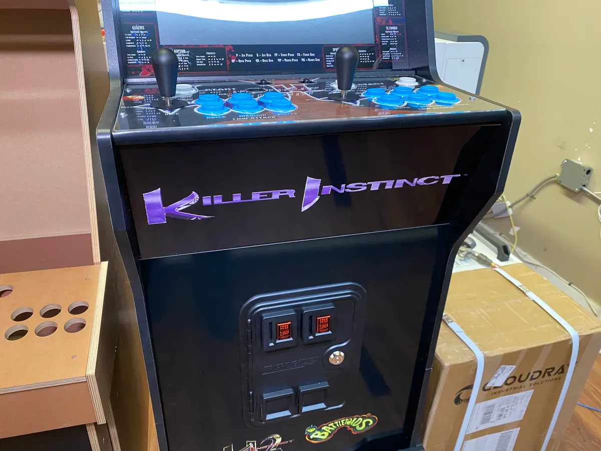 Arcade 1Up Killer Instinct J Panel Graphic 1
