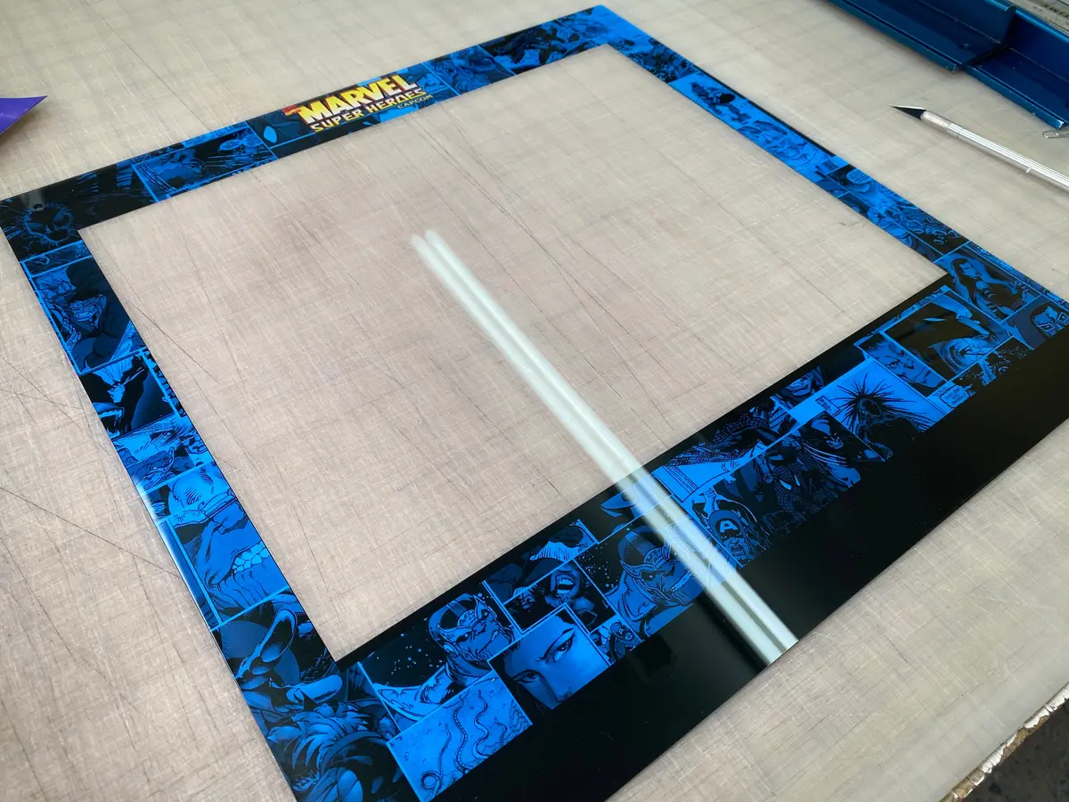 Arcade 1Up Marvel Super Hero 19” Monitor Bezel 1