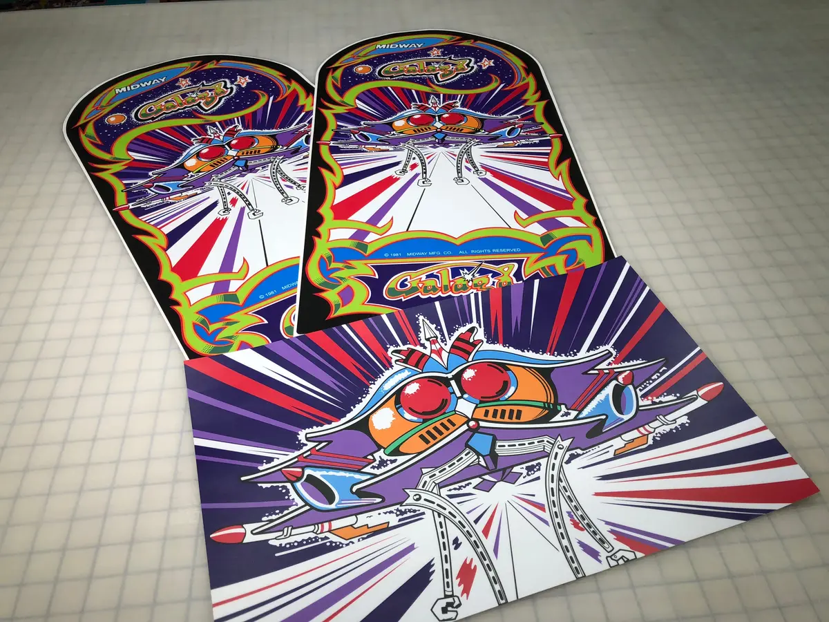 Galaga Side And Front Art 1