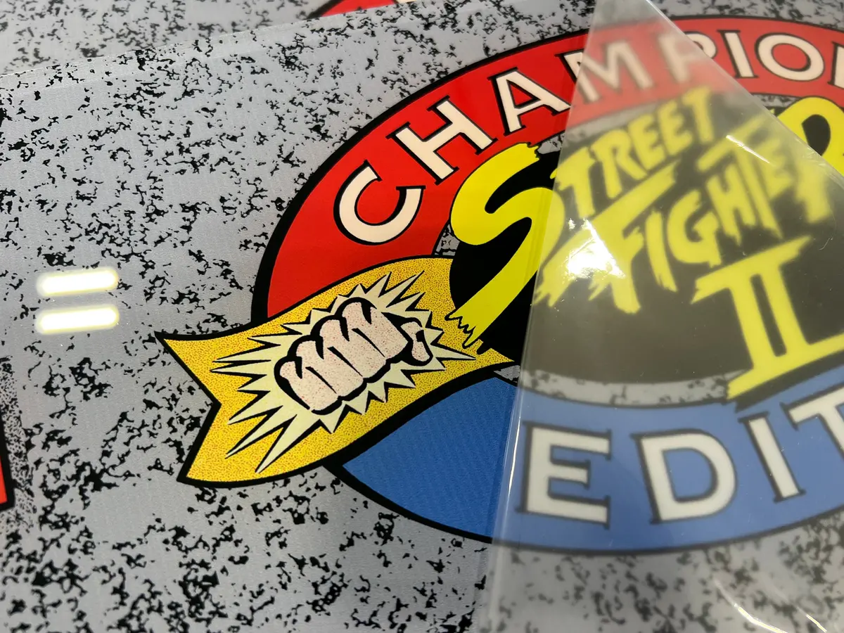 Street Fighter 2 Champion Edition Marquee (Blemishville) 1