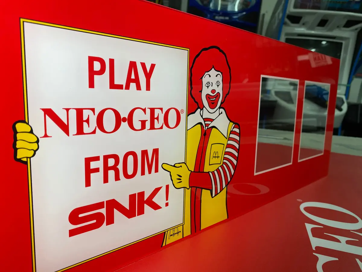 Neo Geo 2 Slot Ronald Mcdonald Marquee 1