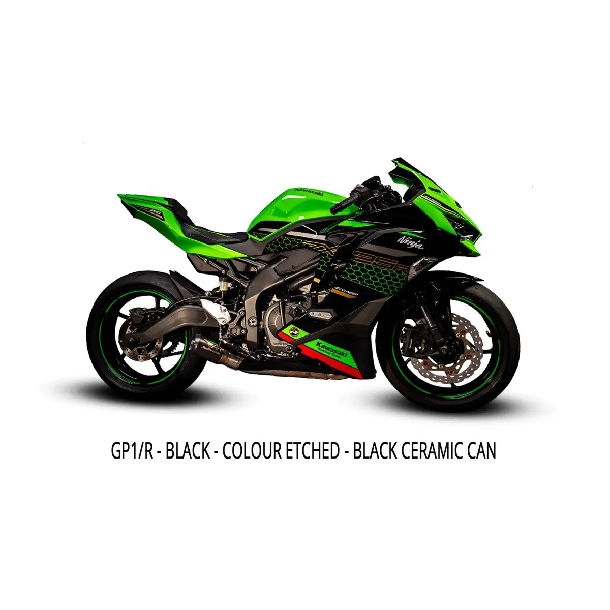 Austin Racing Gp1R Decat Race Exhaust For 2020–2022 Kawasaki Ninja Zx-25R 1