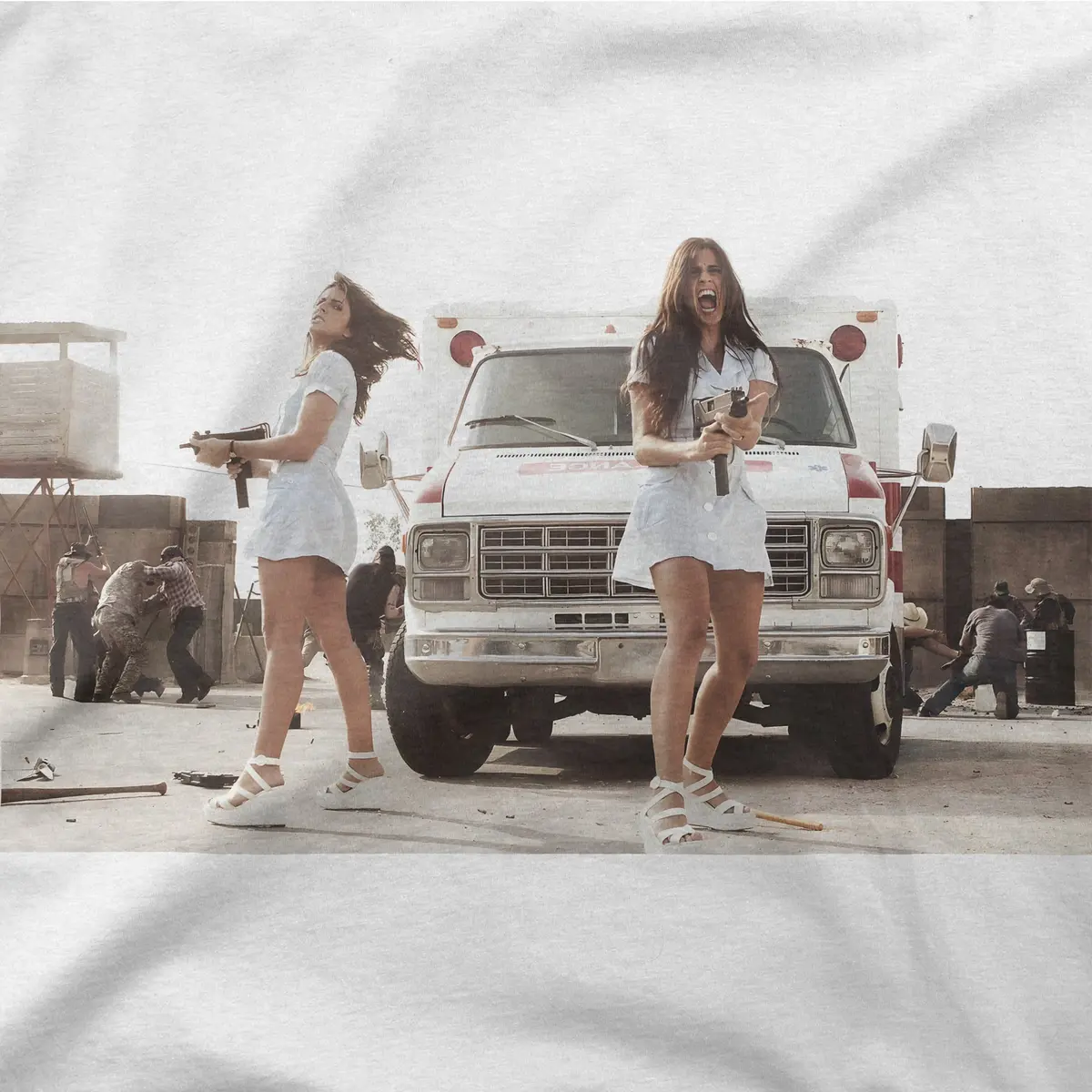 Machete | Naughty Nurses | Tee 1