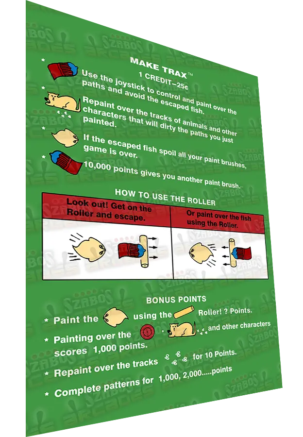 Make Trax Instruction Card 1