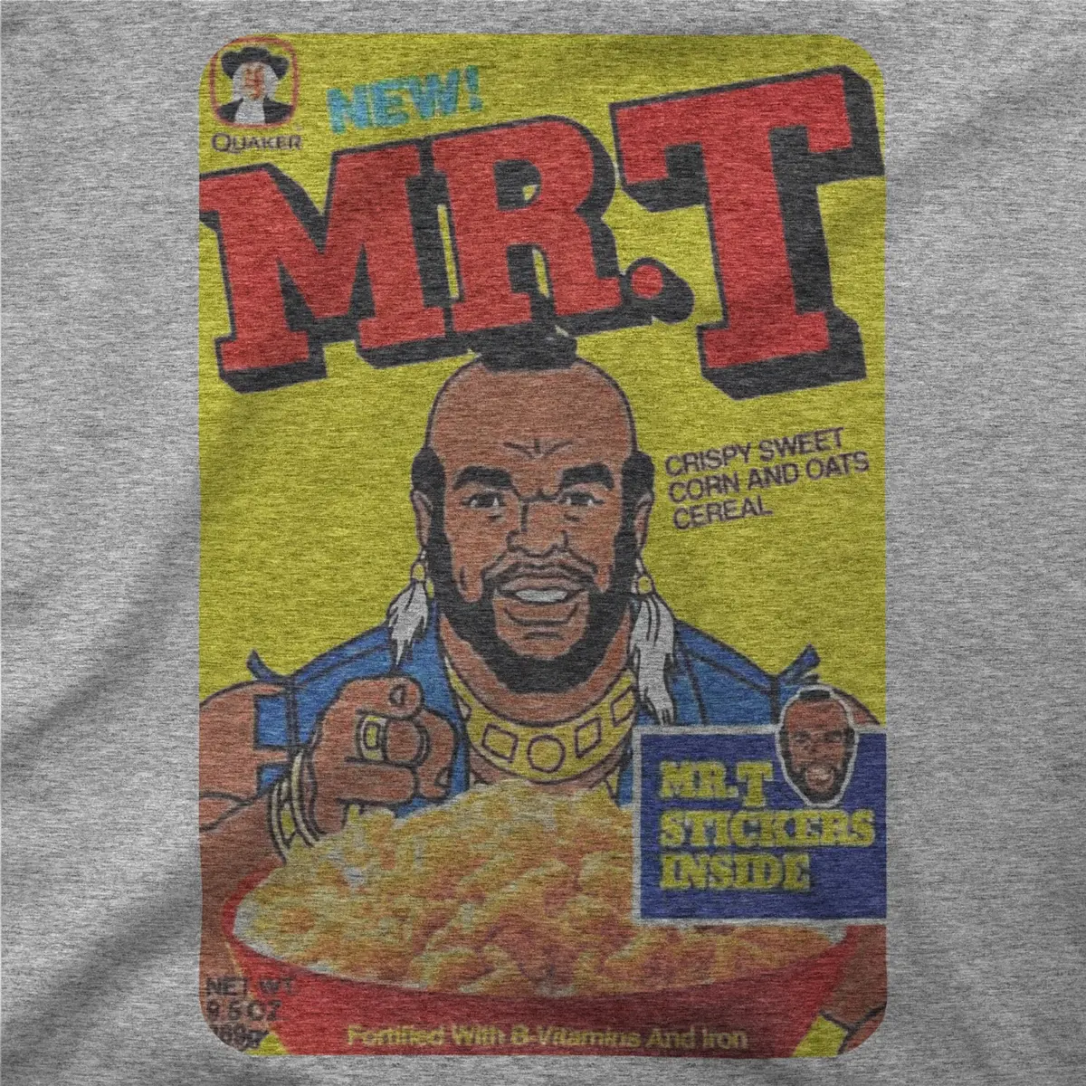 Mr. T | Cereal Box | Tee 1