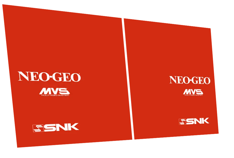 Neo-Geo Side And Front Art- Mvs2 4 & 6 Slot Machines 1