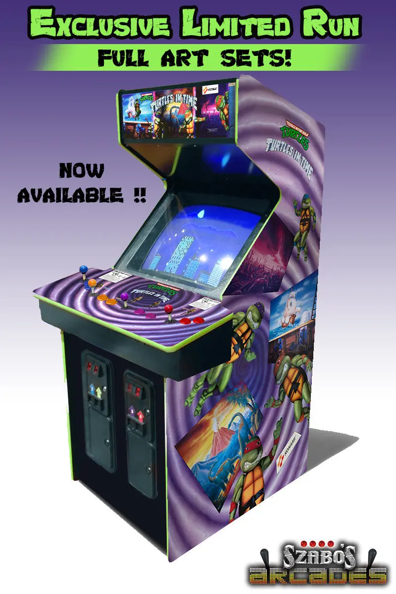 Original Turtles In Time Art Set 1