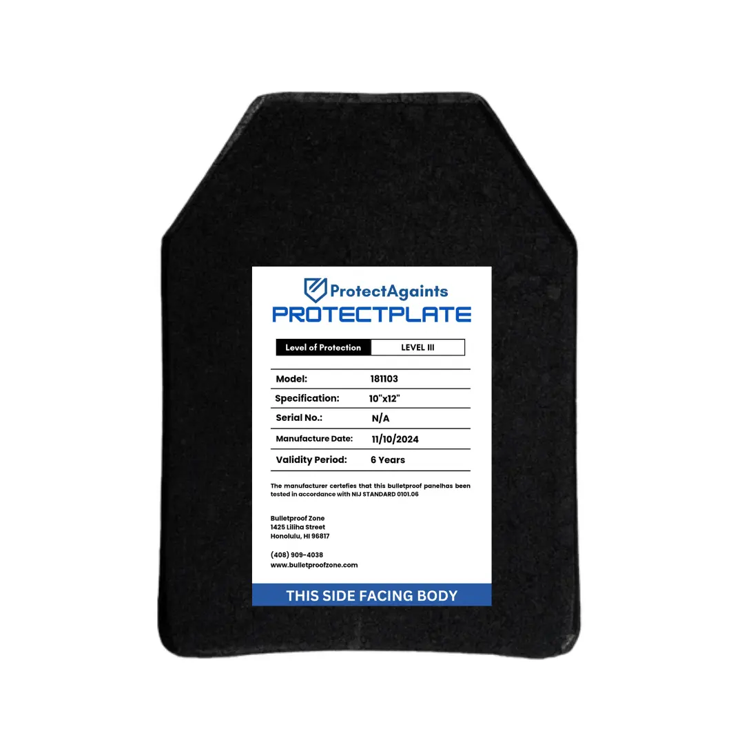 Protectplate® - Nij Level Iiia Soft Armor Plate 2