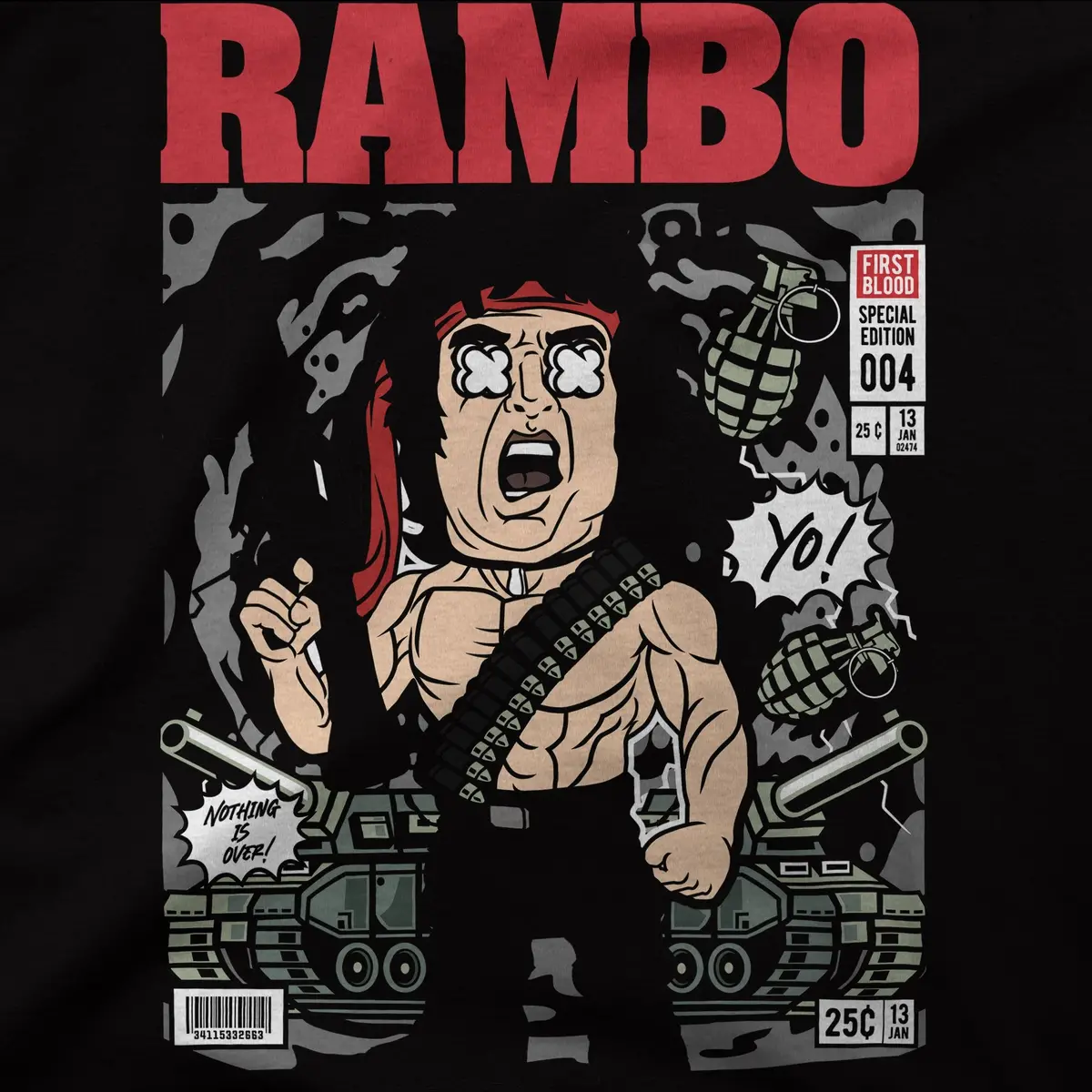 Rambo | Comic | Tee 1