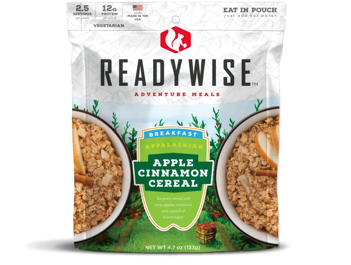 Readywise 6 Ct Case Appalachian Apple Cinnamon Cereal 1