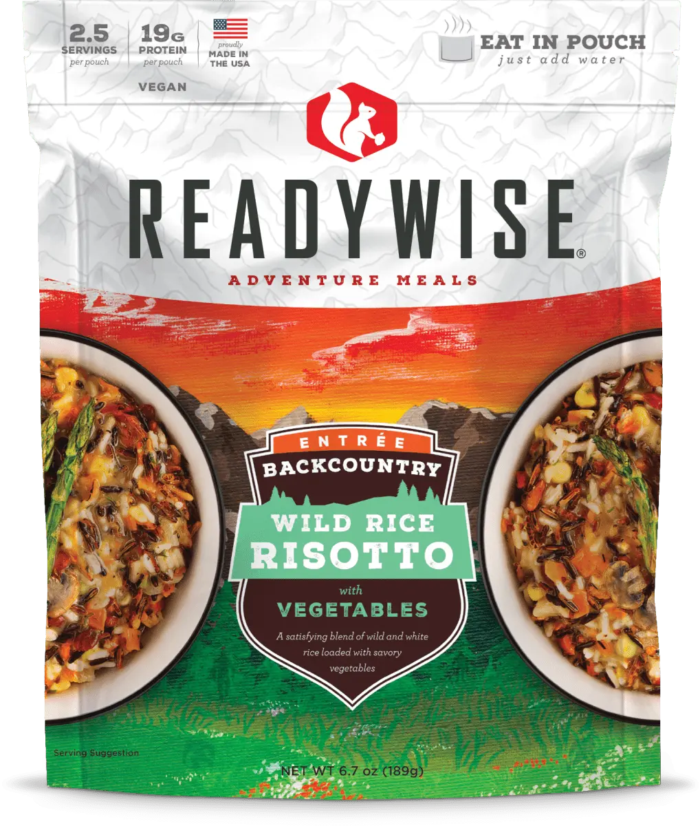 Readywise 6 Ct Case Backcountry Wild Rice Risotto With Vegetables 1