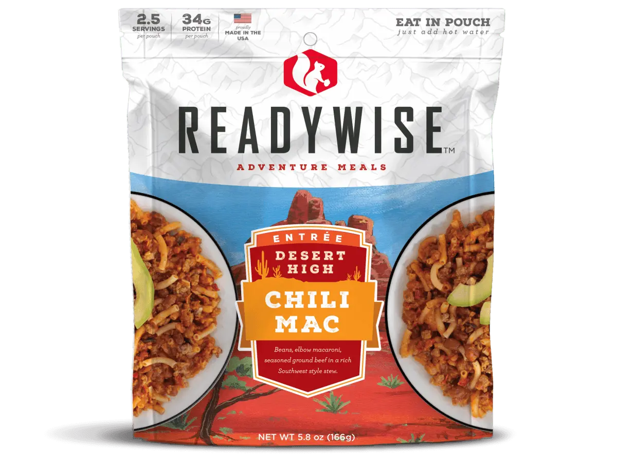 Readywise 6 Ct Case Desert High Chili Mac With Beef 1