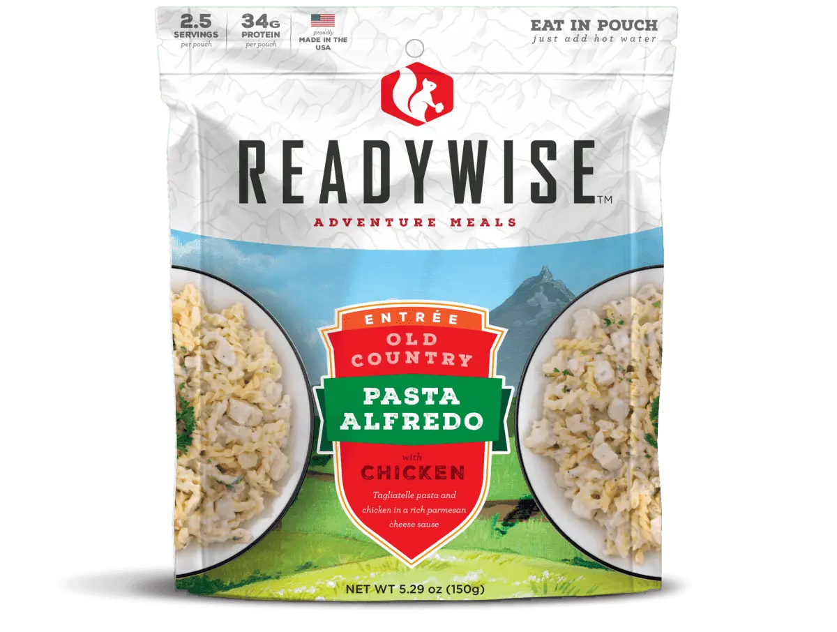 Readywise 6 Ct Case Old Country Pasta Alfredo With Chicken 1
